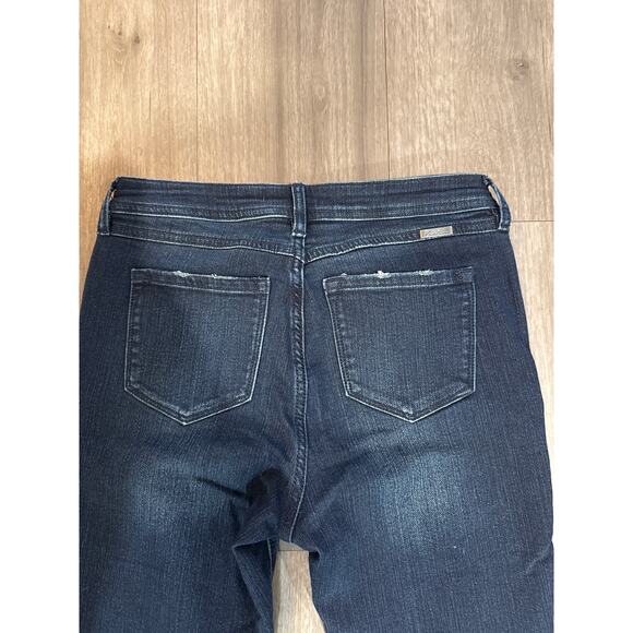 Kancan Mid Rise Flare Stretch Women's 7/27 Jeans - Picture 7 of 10